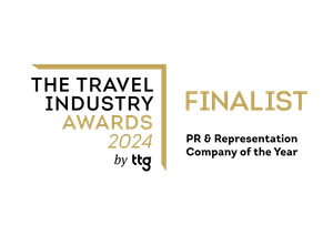 Award logo for the TTG travel industry awards