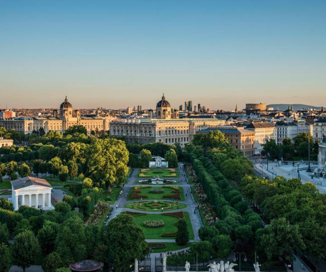 Vienna from above